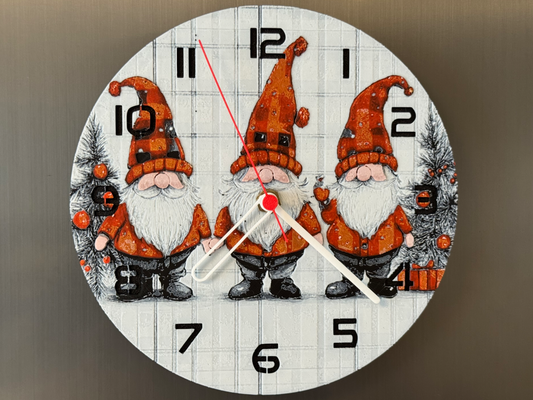 Gnomel – Round HueForge Clock – Designed by cP3D