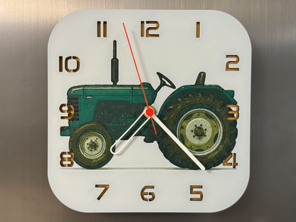 Green Machine – HueForge Clock – Designed by cP3D
