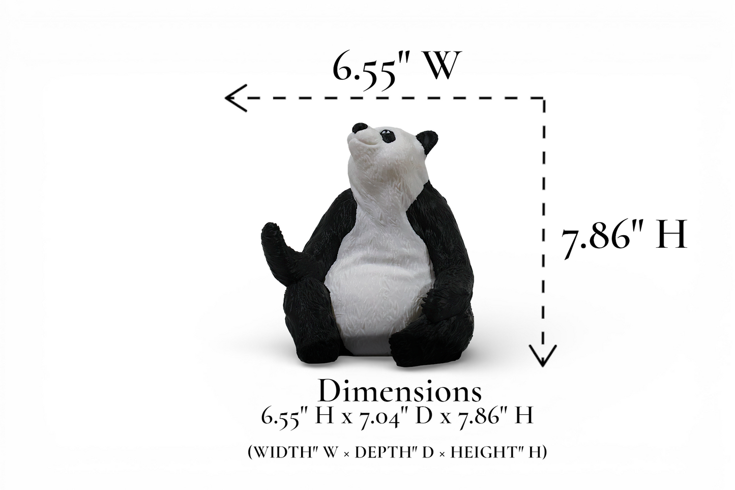 Bamboo Belly – Panda Wine Bottle Holder by STLFLIX