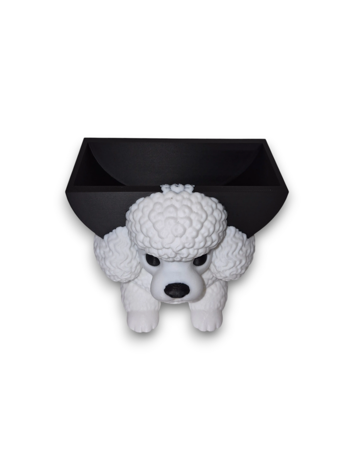 PomPom the Poodle – Round Sponge Holder – by 3D4pets