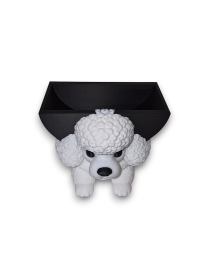 PomPom the Poodle – Round Sponge Holder – by 3D4pets