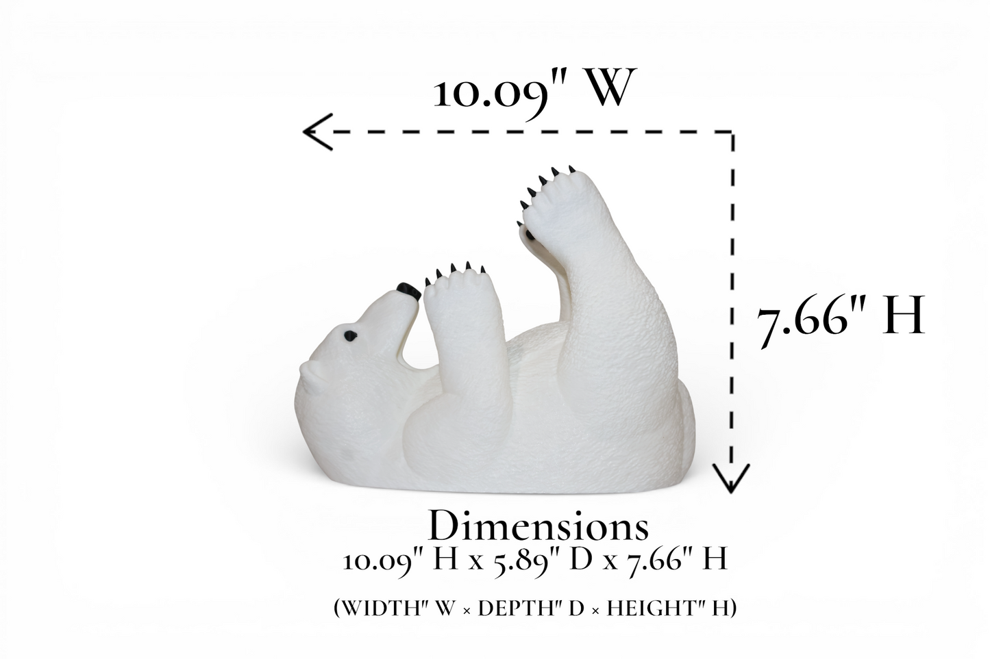 Polar Grip – Polar Bear Wine Bottle Holder by IK3D
