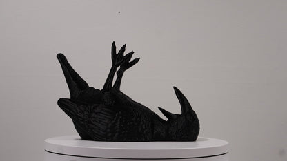Tipsy Talons – Raven Wine Bottle Holder by IK3D