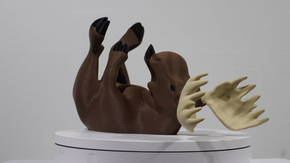 Moose Juice – Moose Wine Bottle Holder by IK3D